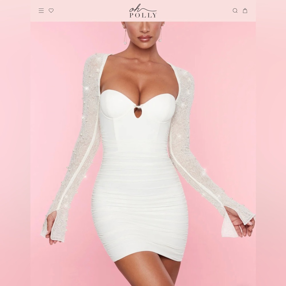 St. Germain White Oh Polly Dress